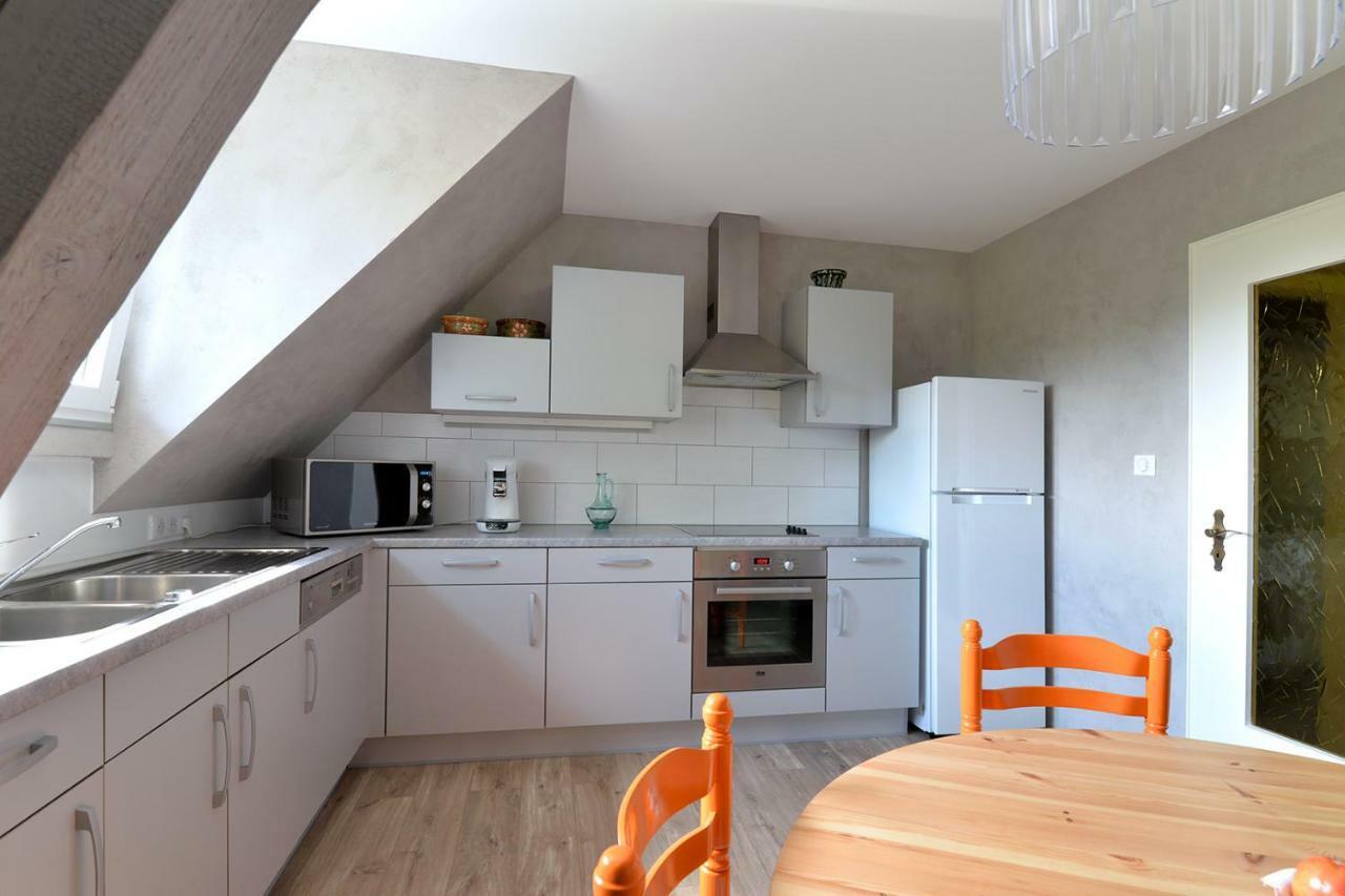 Gite Aux Deux Clochers Zimmersheim Bagian luar foto