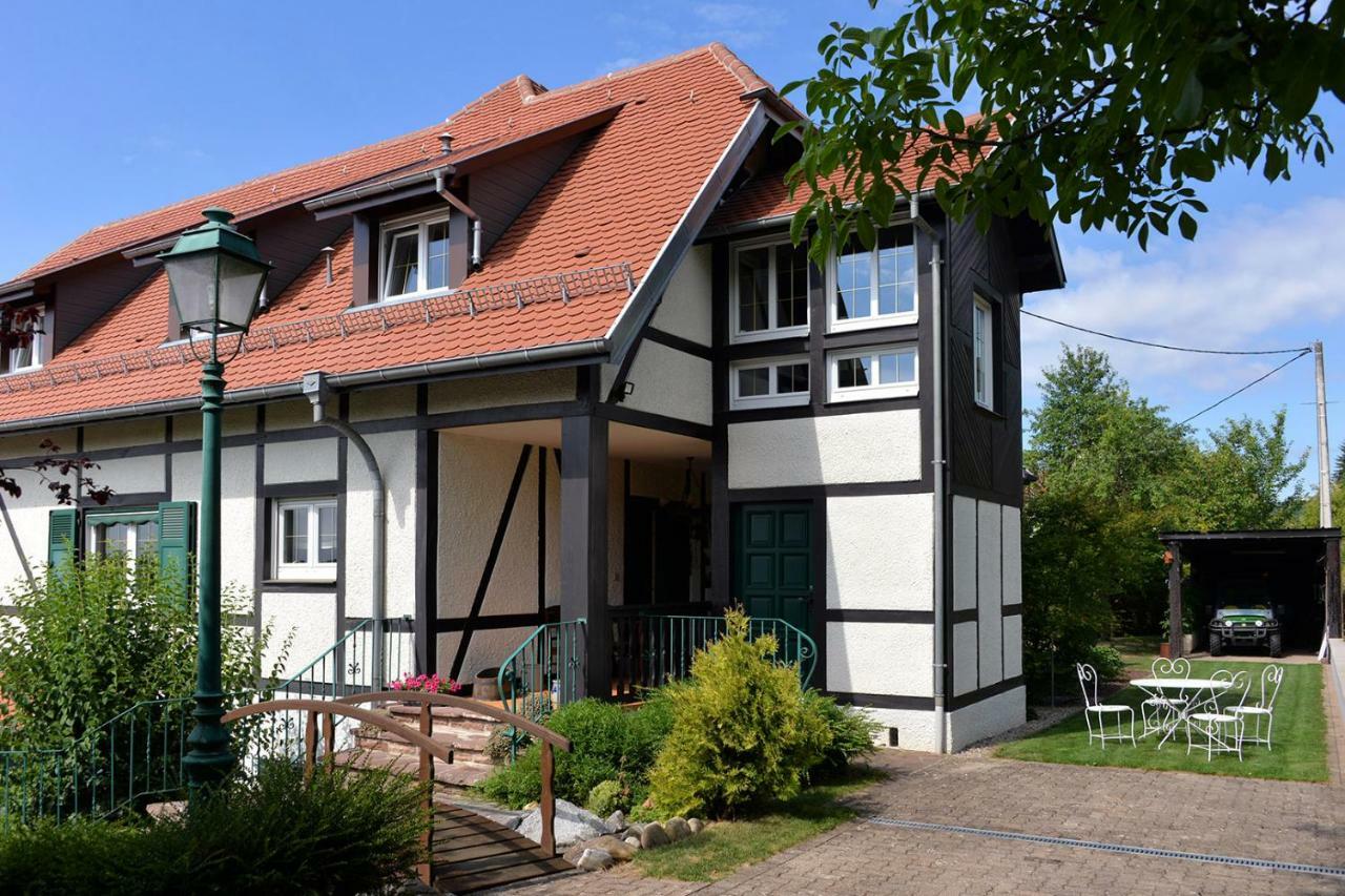Gite Aux Deux Clochers Zimmersheim Bagian luar foto